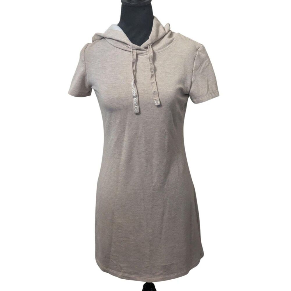 Calvin Klein Mini Dress Hoodie T-Shirt Casual, Size S/P